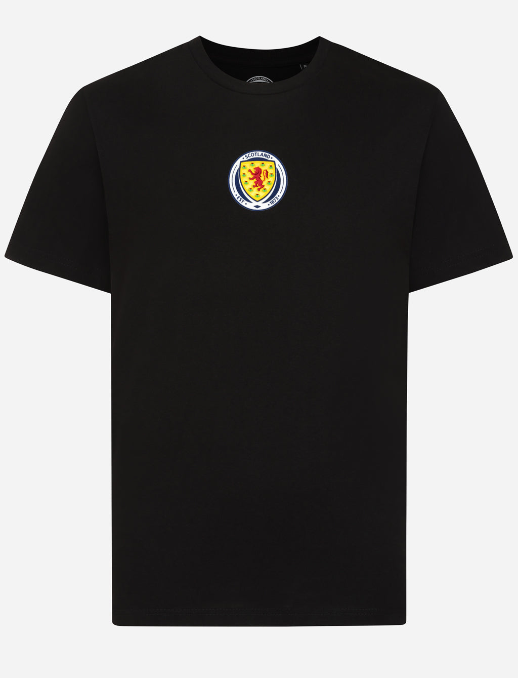 Official Team Scotland Crest T-Shirt - Black - The World Football Store