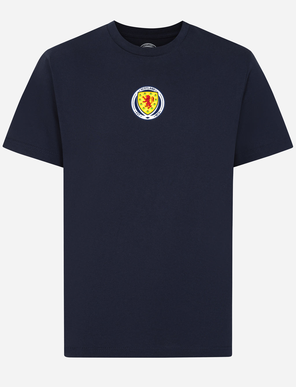 Official Team Scotland Crest T-Shirt - Navy - The World Football Store