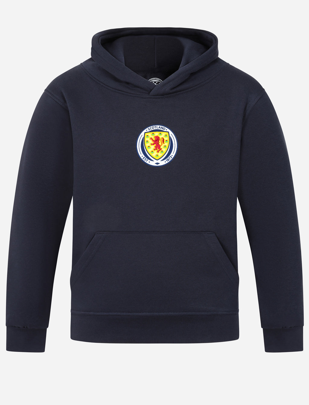 Official Team Scotland Kids Crest Hoodie - Navy - The World Football Store