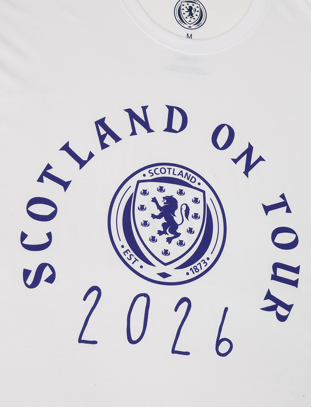 Official Team Scotland 'On Tour 2026' - White - The World Football Store
