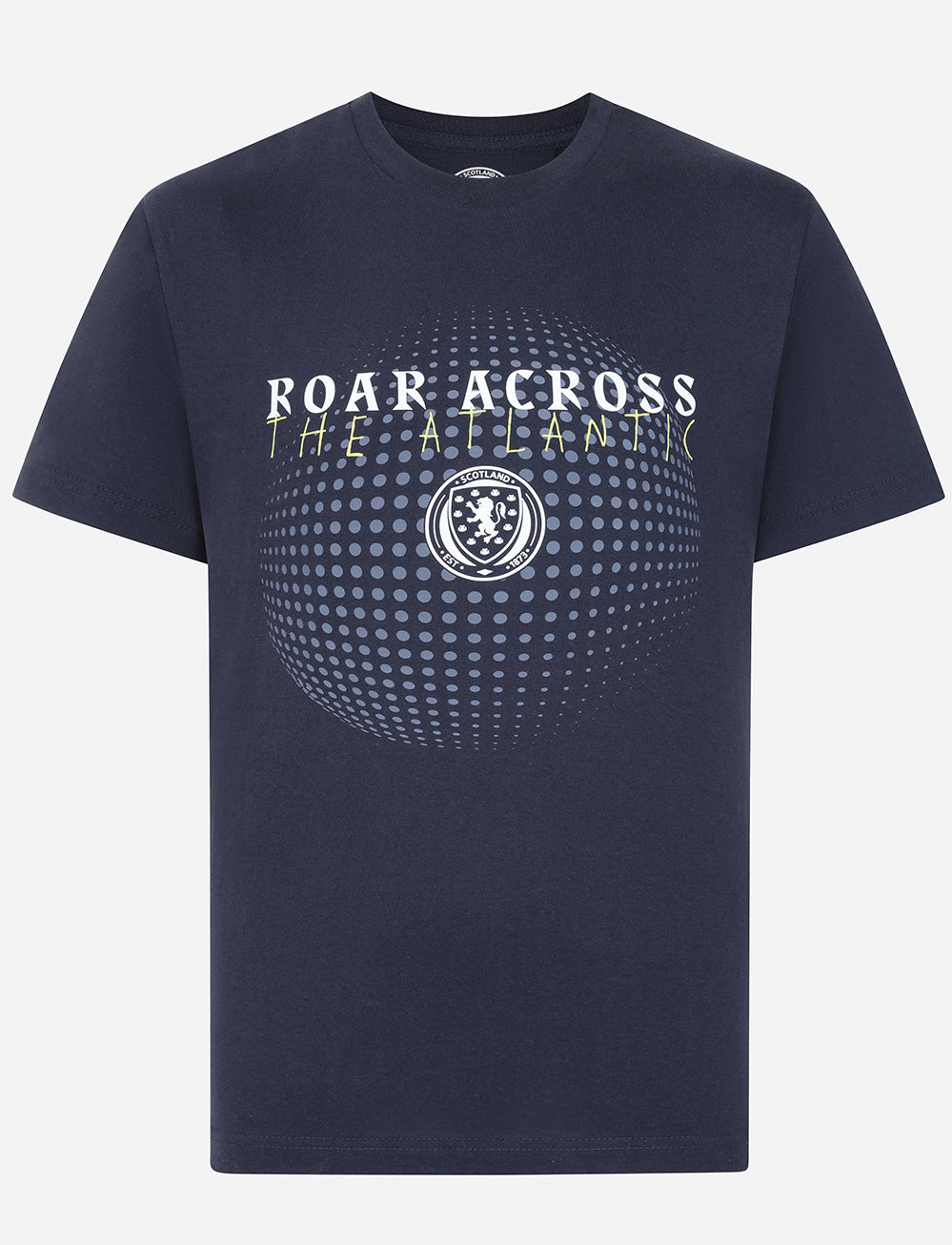 Official Team Scotland 'Roar Across the Atlantic' - Navy - The World Football Store