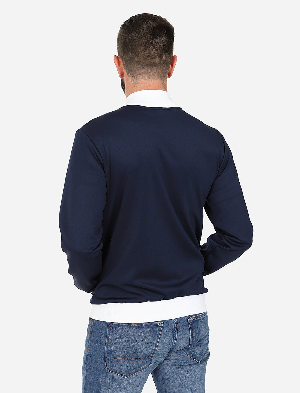 Official Team Scotland Retro Track Jacket - Navy - The World Football Store