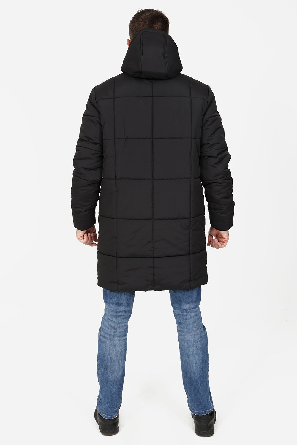 Official Limited Edition Scotland Longline Coat - Black - The World Football Store