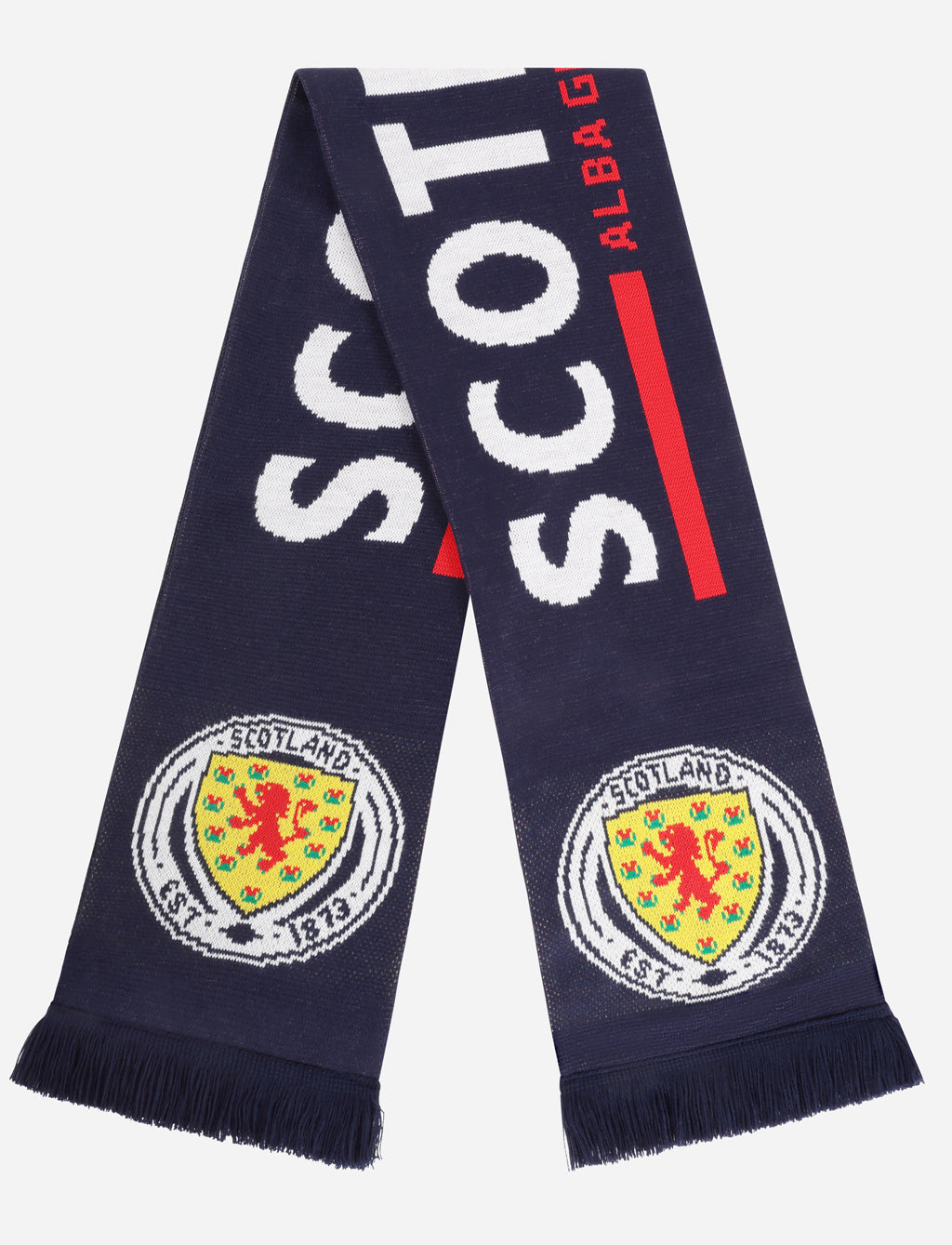 Official Team Scotland 'Alba Gu Brath' Scarf - The World Football Store