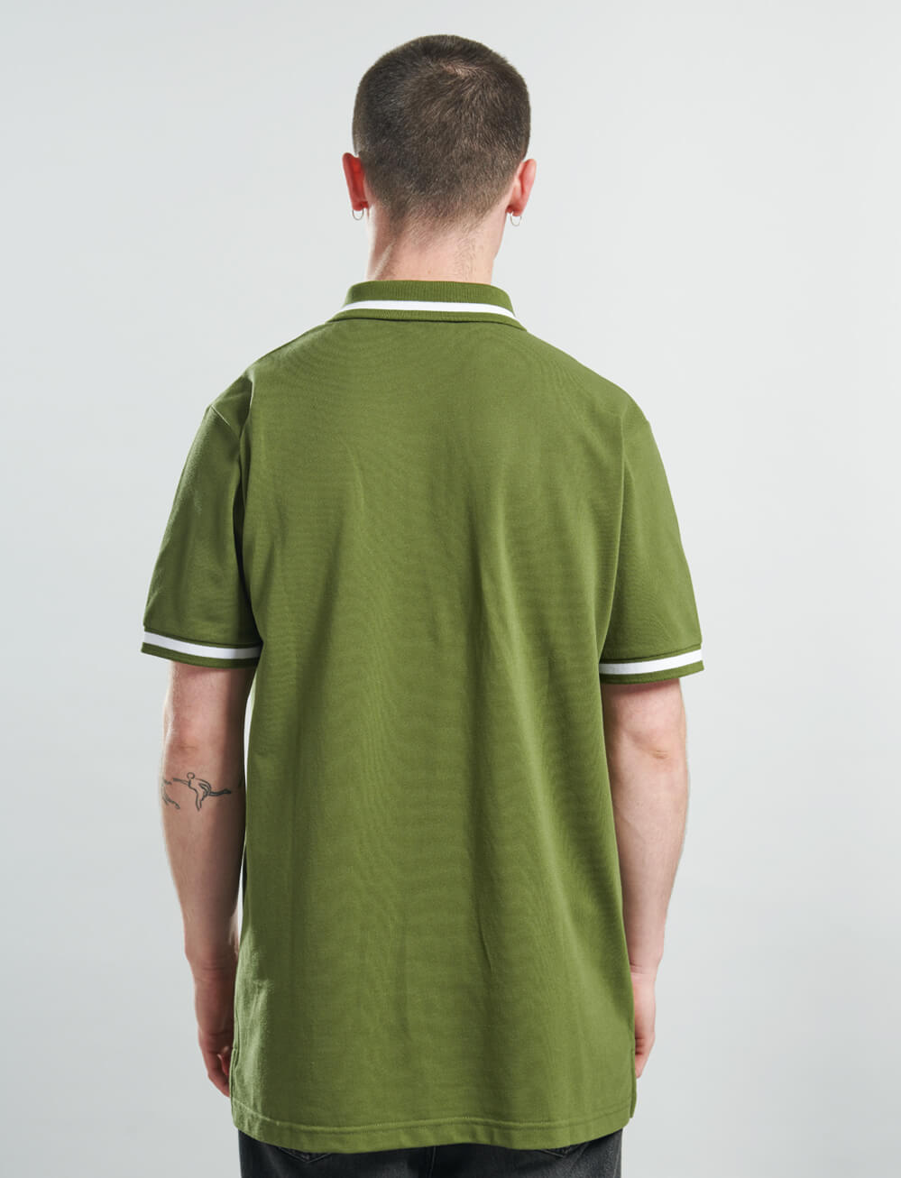 Official Manchester City Tipped Polo - Cypress - The World Football Store