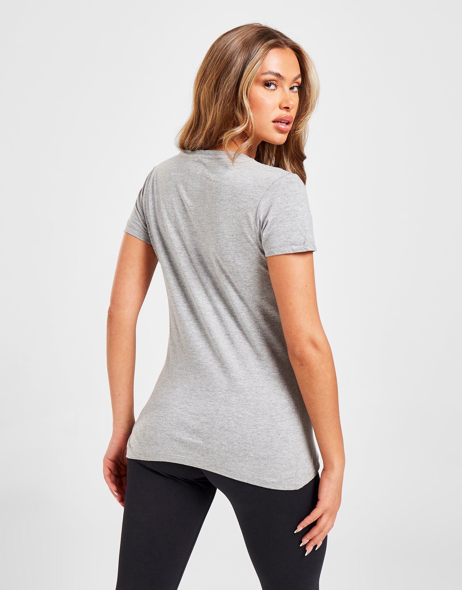 Official Northern Ireland Crest T-Shirt Womens - Grey Marl - The World Football Store